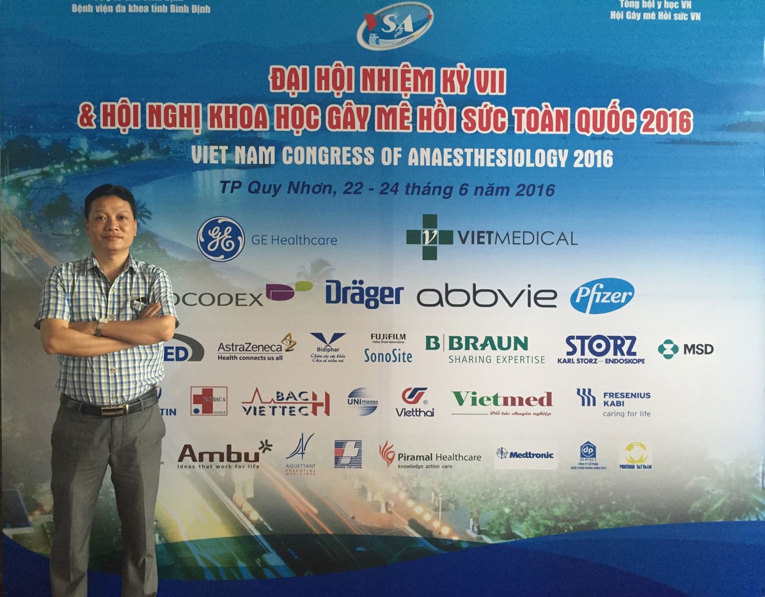 Vietmed tham gia Tài trợ cho Hội nghị khoa học Gây Mê Hồi Sức toàn quốc năm 2016