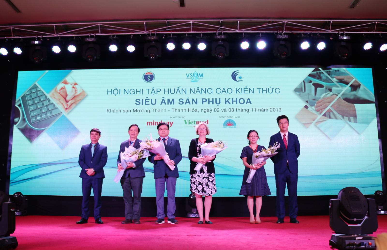 Vietmed hân hạnh tài trợ, đơn vị tổ chức Hội nghị nâng cao kiến thức siêu âm sản khoa tại Thanh Hóa