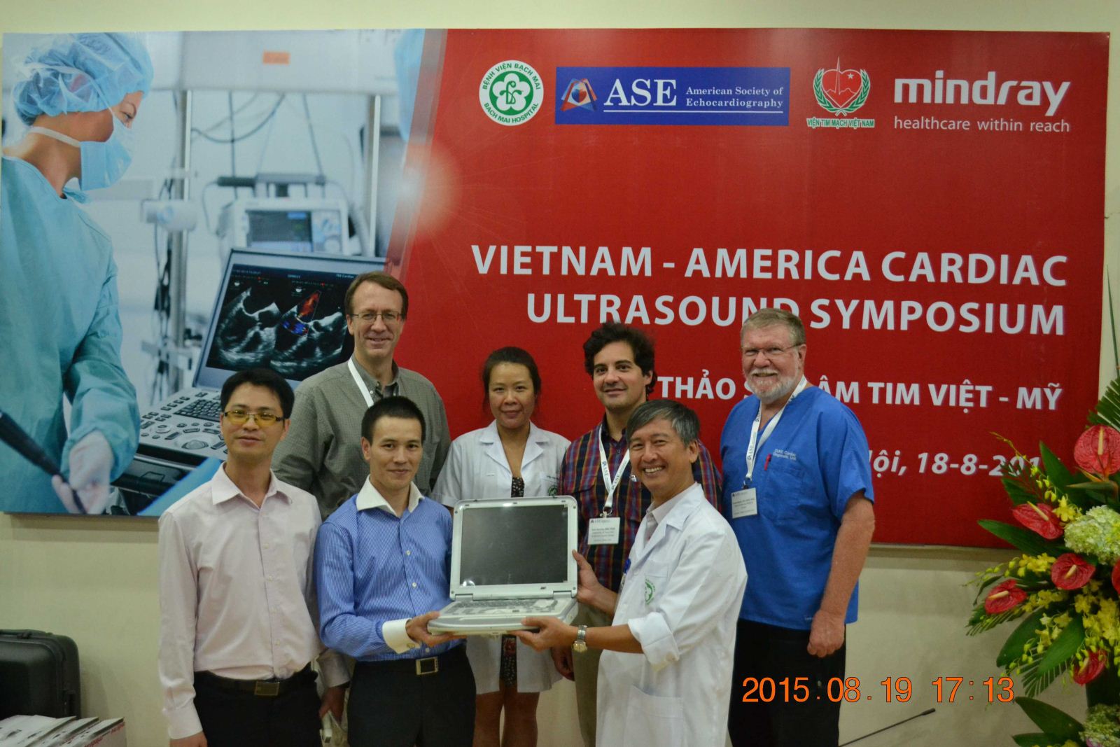 Vietmed tham gia tổ chức hội thảo siêu âm tim mạch tại bệnh viện Bạch Mai
