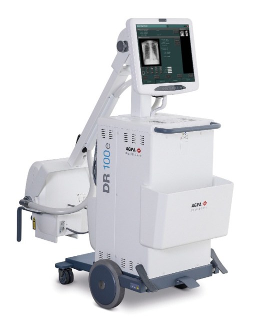 X-quang di động kỹ thuật số DR 100e